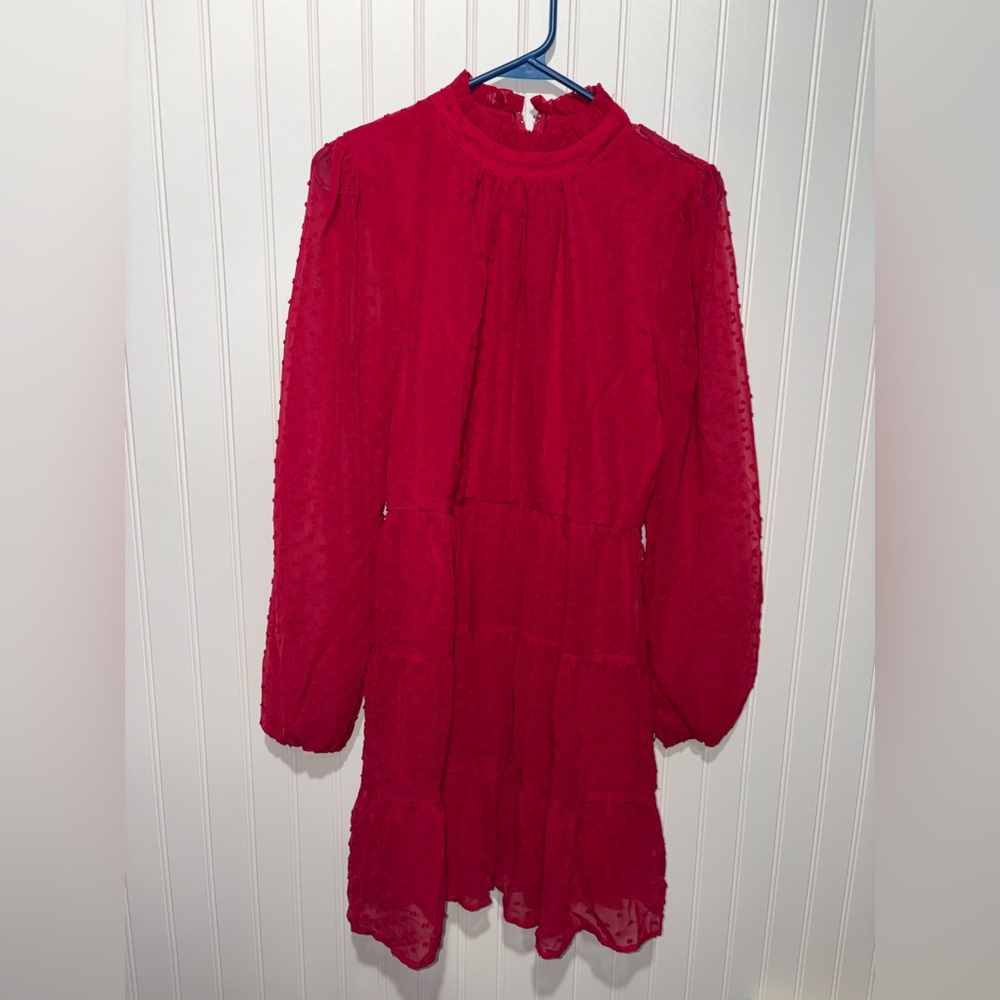 Trixxi Elegant Pink Women's Mini Dress| Size Large